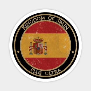 Vintage Kingdom of Spain Europe European EU Flag Magnet